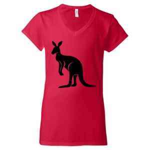 Softstyle® Women’s V-Neck T-Shirt Thumbnail