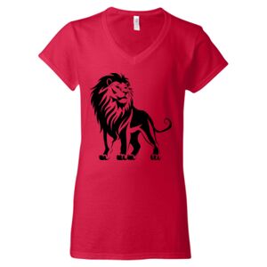 Softstyle® Women’s V-Neck T-Shirt Thumbnail