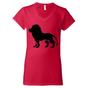 Softstyle® Women’s V-Neck T-Shirt Thumbnail