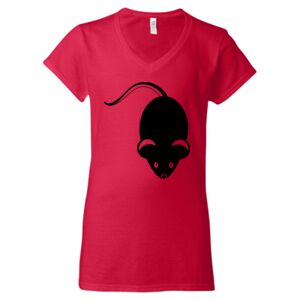 Softstyle® Women’s V-Neck T-Shirt Thumbnail