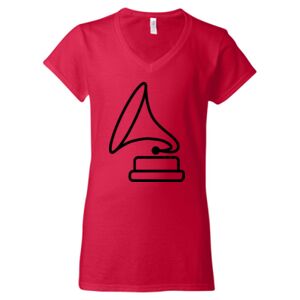 Softstyle® Women’s V-Neck T-Shirt Thumbnail