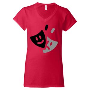 Softstyle® Women’s V-Neck T-Shirt Thumbnail