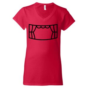 Softstyle® Women’s V-Neck T-Shirt Thumbnail