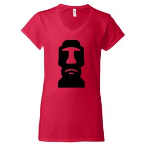 Softstyle® Women’s V-Neck T-Shirt Thumbnail