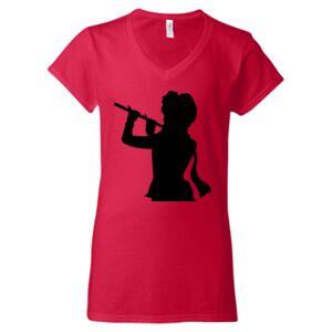 Softstyle® Women’s V-Neck T-Shirt Thumbnail