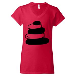 Softstyle® Women’s V-Neck T-Shirt Thumbnail