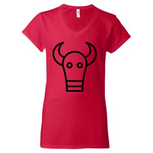 Softstyle® Women’s V-Neck T-Shirt Thumbnail
