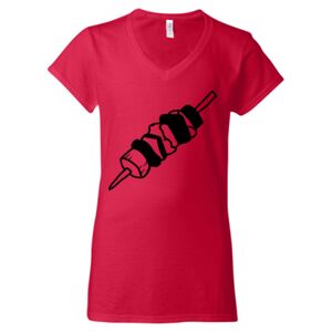 Softstyle® Women’s V-Neck T-Shirt Thumbnail