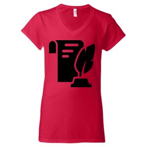 Softstyle® Women’s V-Neck T-Shirt Thumbnail