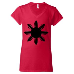 Softstyle® Women’s V-Neck T-Shirt Thumbnail
