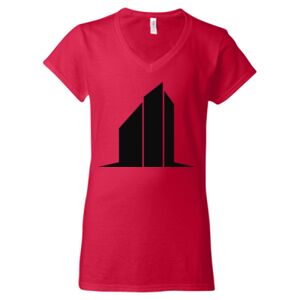 Softstyle® Women’s V-Neck T-Shirt Thumbnail