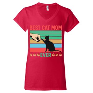 Softstyle® Women’s V-Neck T-Shirt Thumbnail