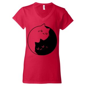 Softstyle® Women’s V-Neck T-Shirt Thumbnail