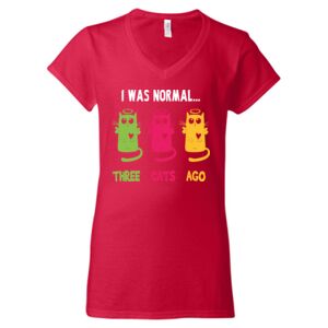 Softstyle® Women’s V-Neck T-Shirt Thumbnail