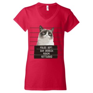 Softstyle® Women’s V-Neck T-Shirt Thumbnail