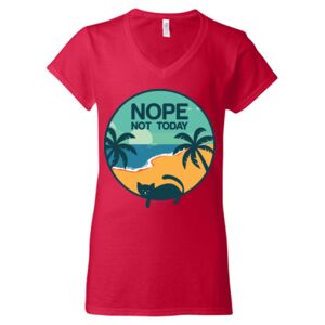 Softstyle® Women’s V-Neck T-Shirt Thumbnail