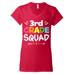 Softstyle® Women’s V-Neck T-Shirt Thumbnail