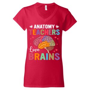 Softstyle® Women’s V-Neck T-Shirt Thumbnail