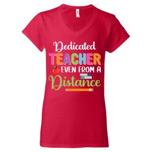 Softstyle® Women’s V-Neck T-Shirt Thumbnail