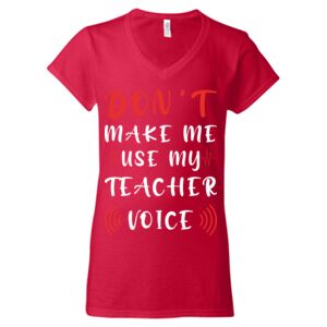 Softstyle® Women’s V-Neck T-Shirt Thumbnail