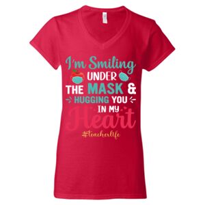 Softstyle® Women’s V-Neck T-Shirt Thumbnail