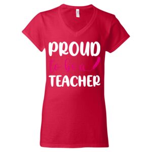 Softstyle® Women’s V-Neck T-Shirt Thumbnail