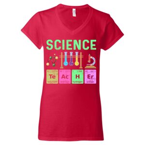 Softstyle® Women’s V-Neck T-Shirt Thumbnail