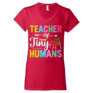 Softstyle® Women’s V-Neck T-Shirt Thumbnail