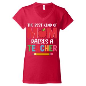 Softstyle® Women’s V-Neck T-Shirt Thumbnail