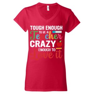 Softstyle® Women’s V-Neck T-Shirt Thumbnail