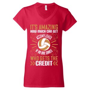 Softstyle® Women’s V-Neck T-Shirt Thumbnail