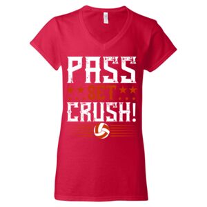 Softstyle® Women’s V-Neck T-Shirt Thumbnail