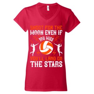 Softstyle® Women’s V-Neck T-Shirt Thumbnail