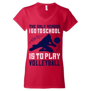 Softstyle® Women’s V-Neck T-Shirt Thumbnail