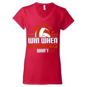 Softstyle® Women’s V-Neck T-Shirt Thumbnail