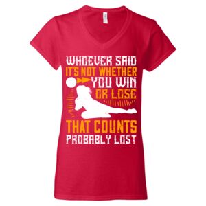 Softstyle® Women’s V-Neck T-Shirt Thumbnail