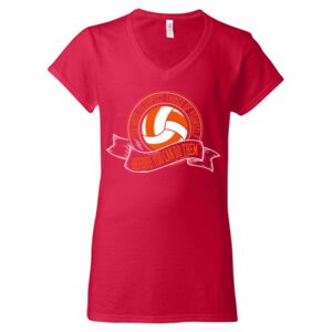 Softstyle® Women’s V-Neck T-Shirt Thumbnail