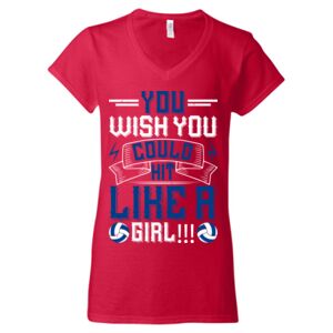 Softstyle® Women’s V-Neck T-Shirt Thumbnail