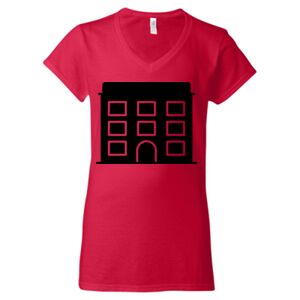 Softstyle® Women’s V-Neck T-Shirt Thumbnail