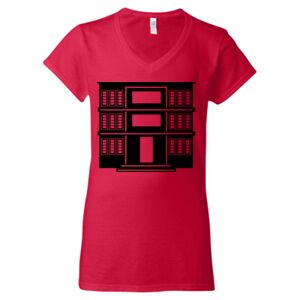 Softstyle® Women’s V-Neck T-Shirt Thumbnail