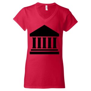Softstyle® Women’s V-Neck T-Shirt Thumbnail