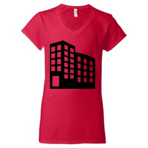 Softstyle® Women’s V-Neck T-Shirt Thumbnail