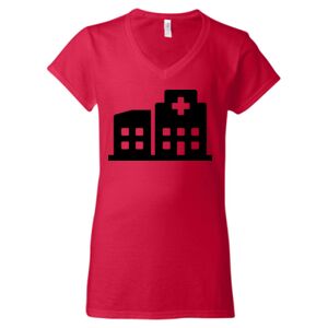 Softstyle® Women’s V-Neck T-Shirt Thumbnail