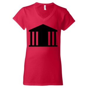 Softstyle® Women’s V-Neck T-Shirt Thumbnail