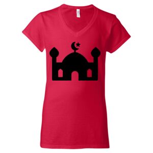 Softstyle® Women’s V-Neck T-Shirt Thumbnail
