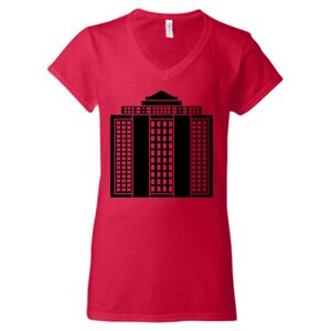 Softstyle® Women’s V-Neck T-Shirt Thumbnail