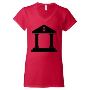 Softstyle® Women’s V-Neck T-Shirt Thumbnail