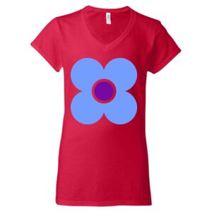 Softstyle® Women’s V-Neck T-Shirt Thumbnail