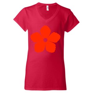 Softstyle® Women’s V-Neck T-Shirt Thumbnail