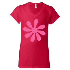 Softstyle® Women’s V-Neck T-Shirt Thumbnail